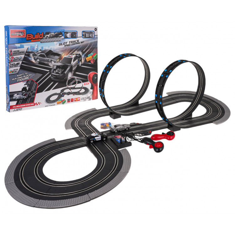 Pretekárska autodráha s autami 1:43